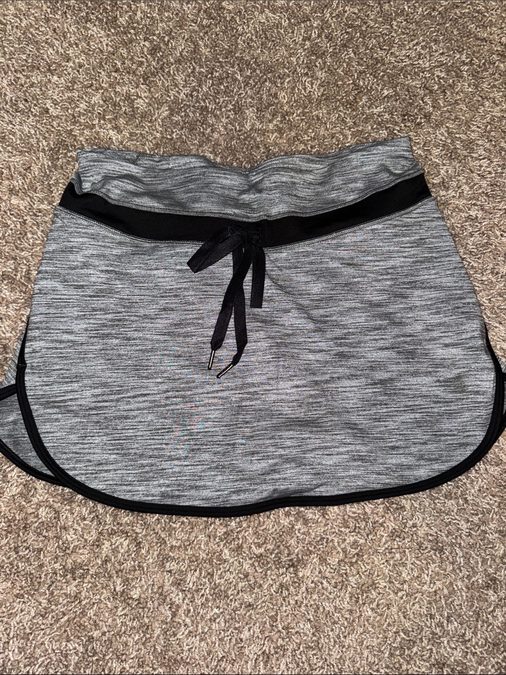 Gray Athletic Skort